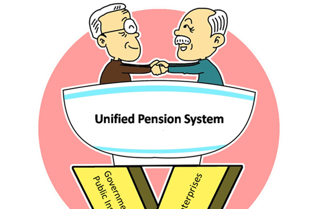 Unified pension system to improve equality
