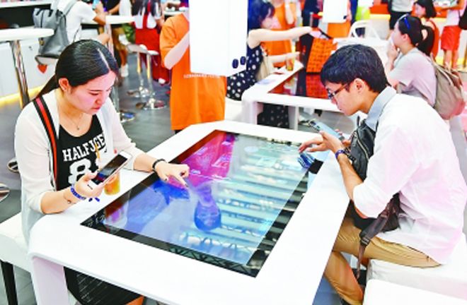 Self-service shopping creates new consumption model