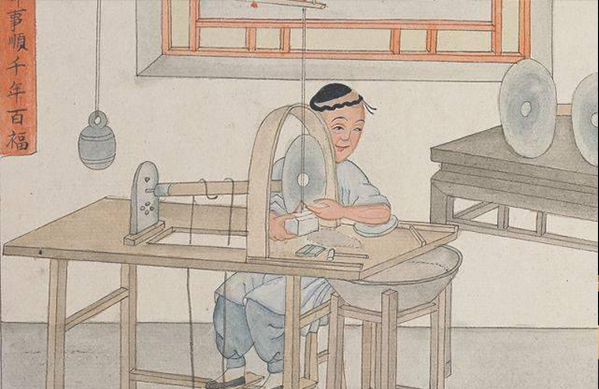 Jade working in ancient China
